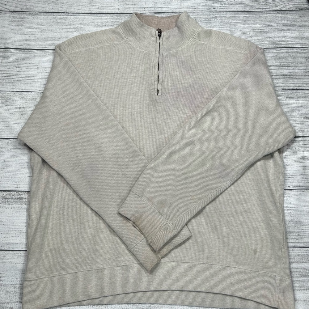 Half Zip-Up Unisex Sweater